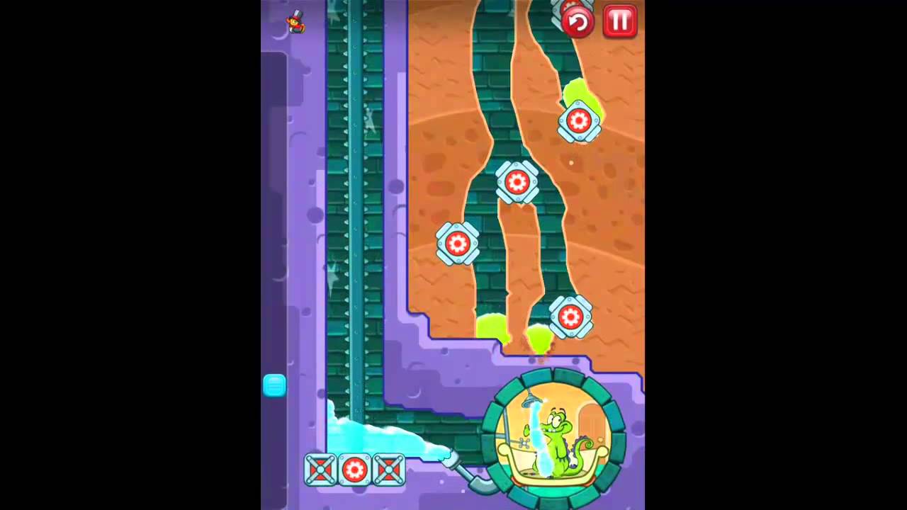 Where's My Water Mystery Duck Level 3: Under Pressure All Ducks Walkthrough