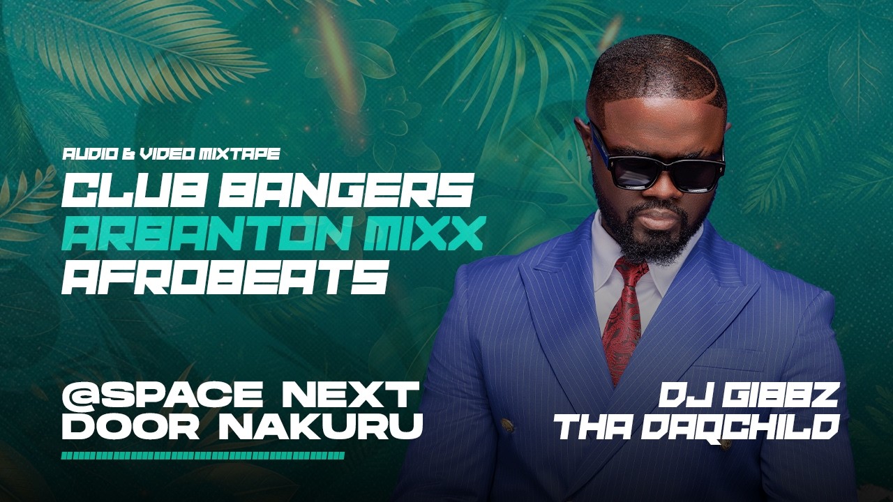 DJ Gibbz ThaDaqchild live in SPACE NAKURU | club mix|