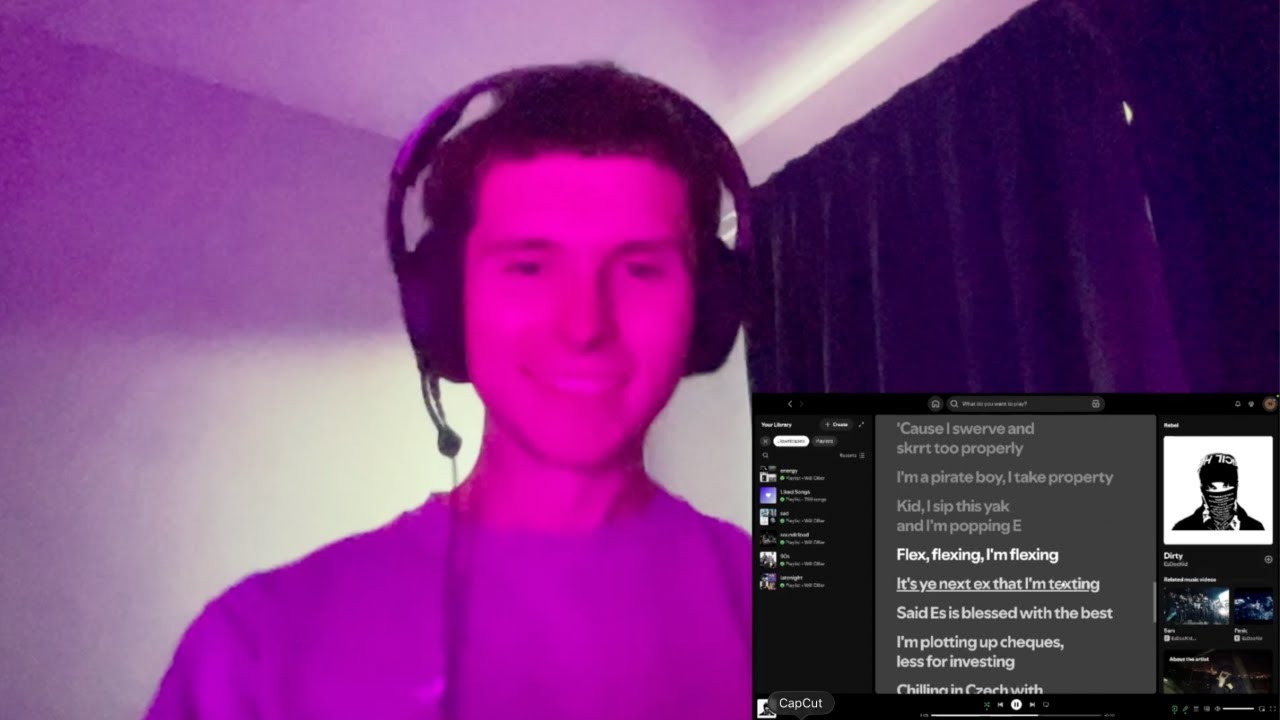 REACTING TO ESDEEKID - DIRTY FOR THE FIRST IME