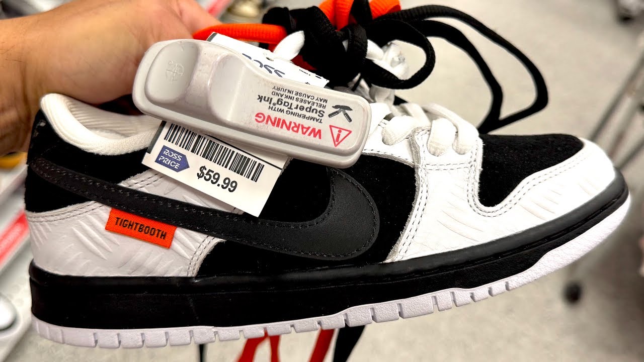 $59 NIKE DUNK LOW x TIGHTBOOTH AT ROSS!