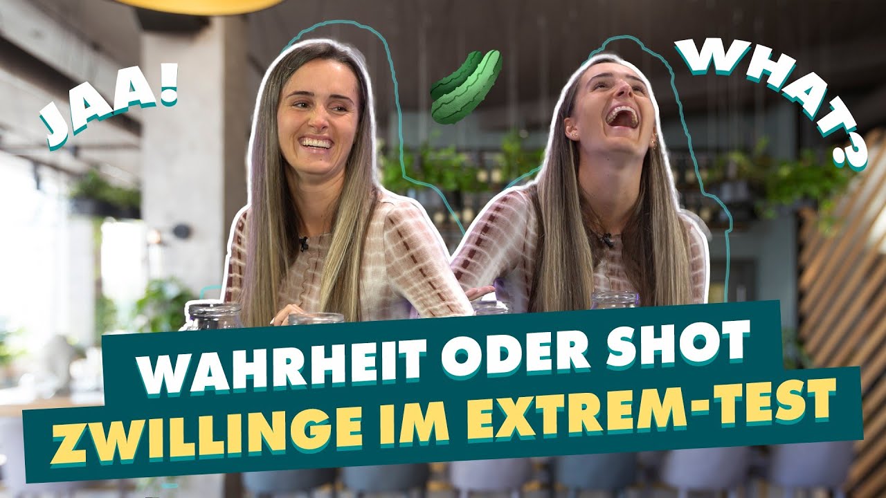 Ich glaub ich seh doppelt 👭🏼 Die Leso-Twins bei WAHRHEIT oder SHOT🥒 | WISSTIHRNOCH?