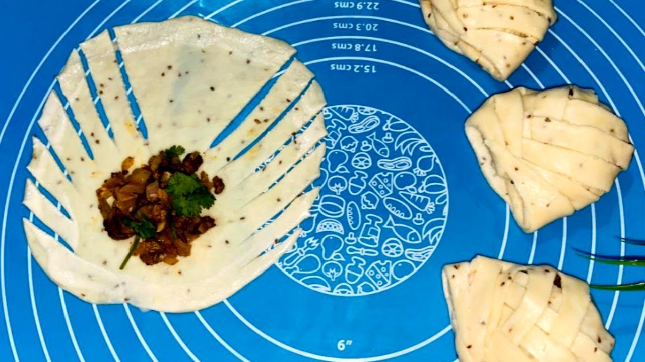 keema Samos| easy folding techniques | meat ke samose banaye