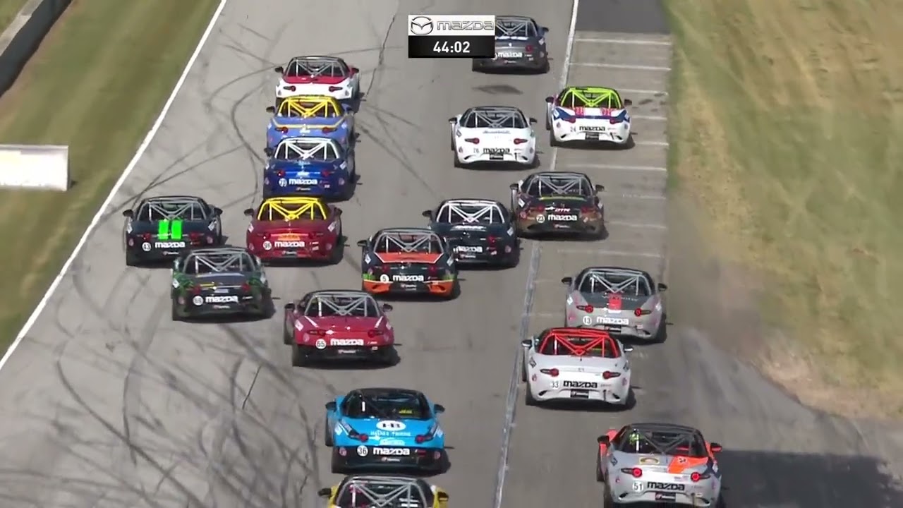 Race 1 - 2022 Mazda MX-5 Cup From Road America