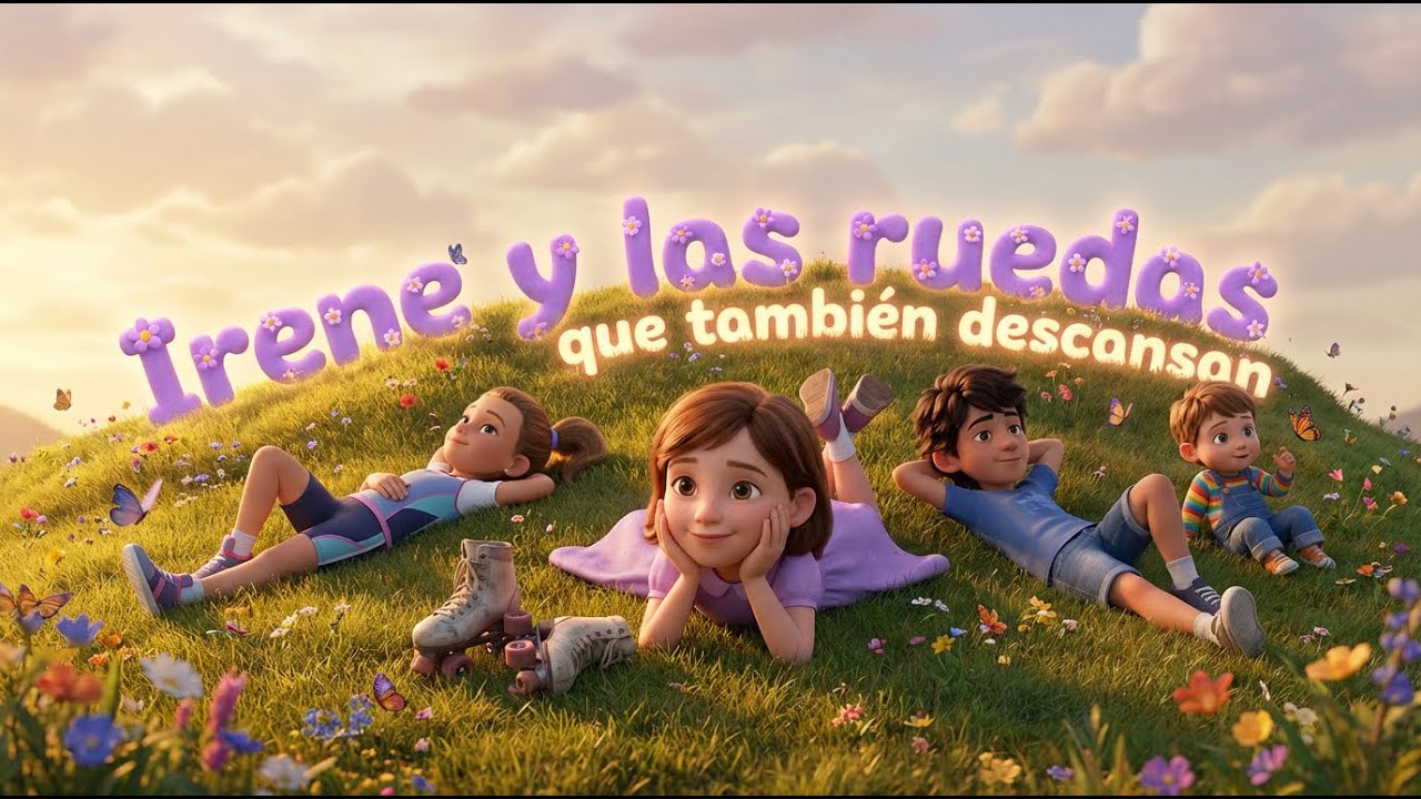 Irene y las ruedas que también descansan | Autoestima y empatía | Cuento infantil con valores