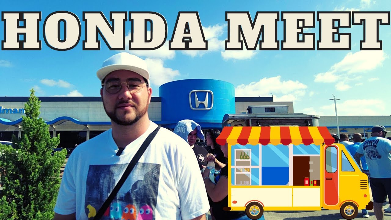 Houston Big Honda Meet I Free Food!!