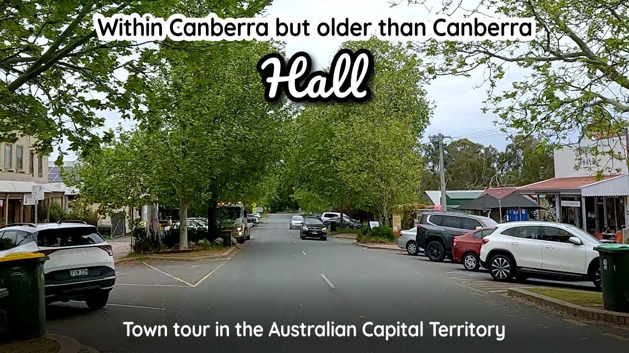 Hall drive tour, predating Canberra by 29 years, Australian Capital Territory
