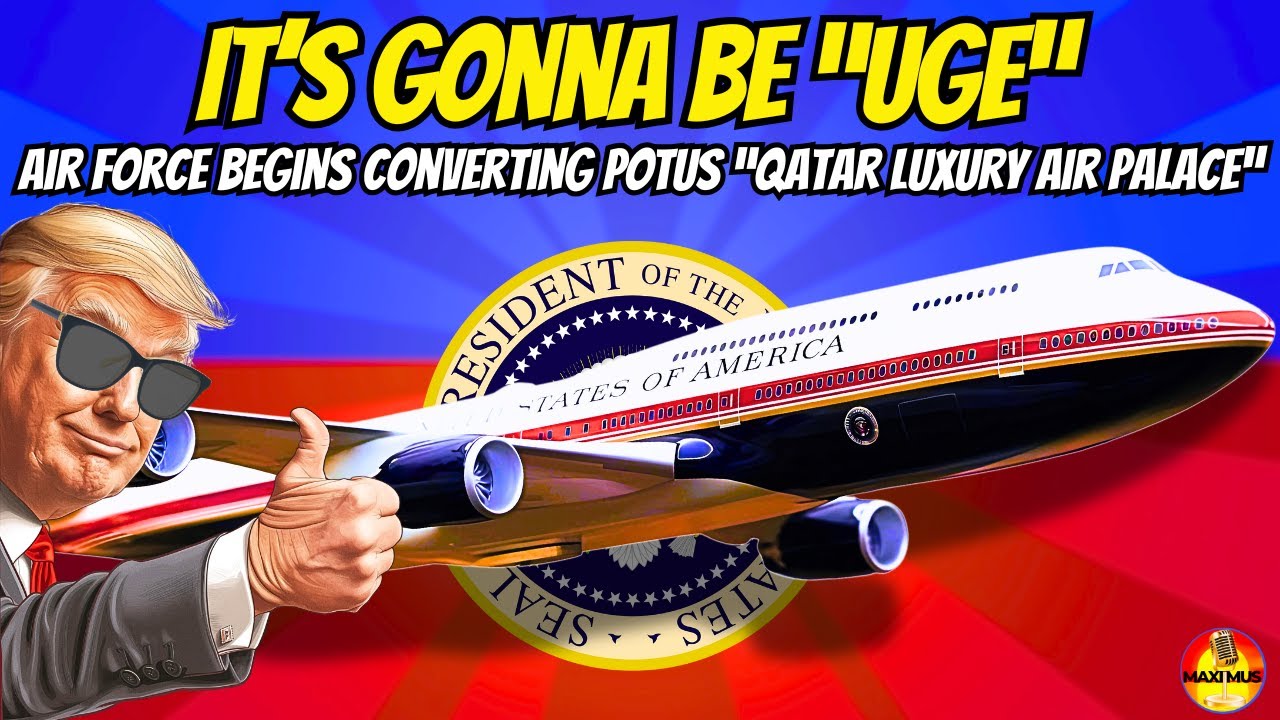 ВВС США начали переоборудовать новый роскошный самолет Air Force One, подаренный Трампу Катаром