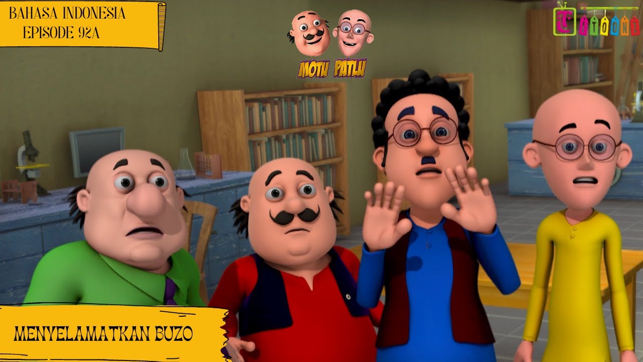 Motu Patlu Series Eps 92A Full Versi - Menyelamatkan Buzo | Animasi Anak | Itoonz
