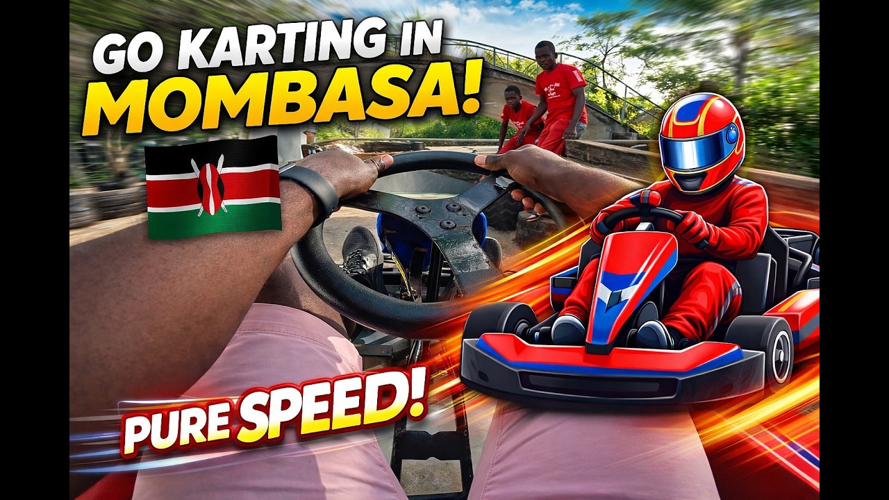 Go Karting at Mombasa Adventure Park | Full Racing Experience