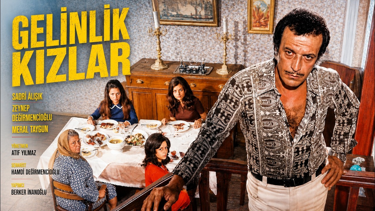 Gelinlik Kızlar Türk Filmi | FULL | 4K Ultra HD Sadri Alışık | Zeynep Değirmencioğlu