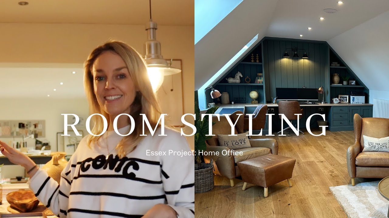 Behind The Scenes | Styling a Home Office | Just A Little Build
