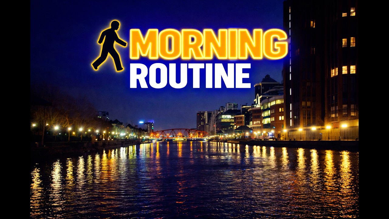 Brisk Start To The Day | 6 am Salford Quays Walk