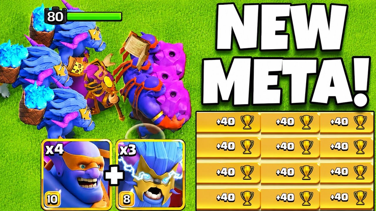  NEW META! BEST TH18 Army for Easy 3 Stars in Legend League ( Update Army ) 