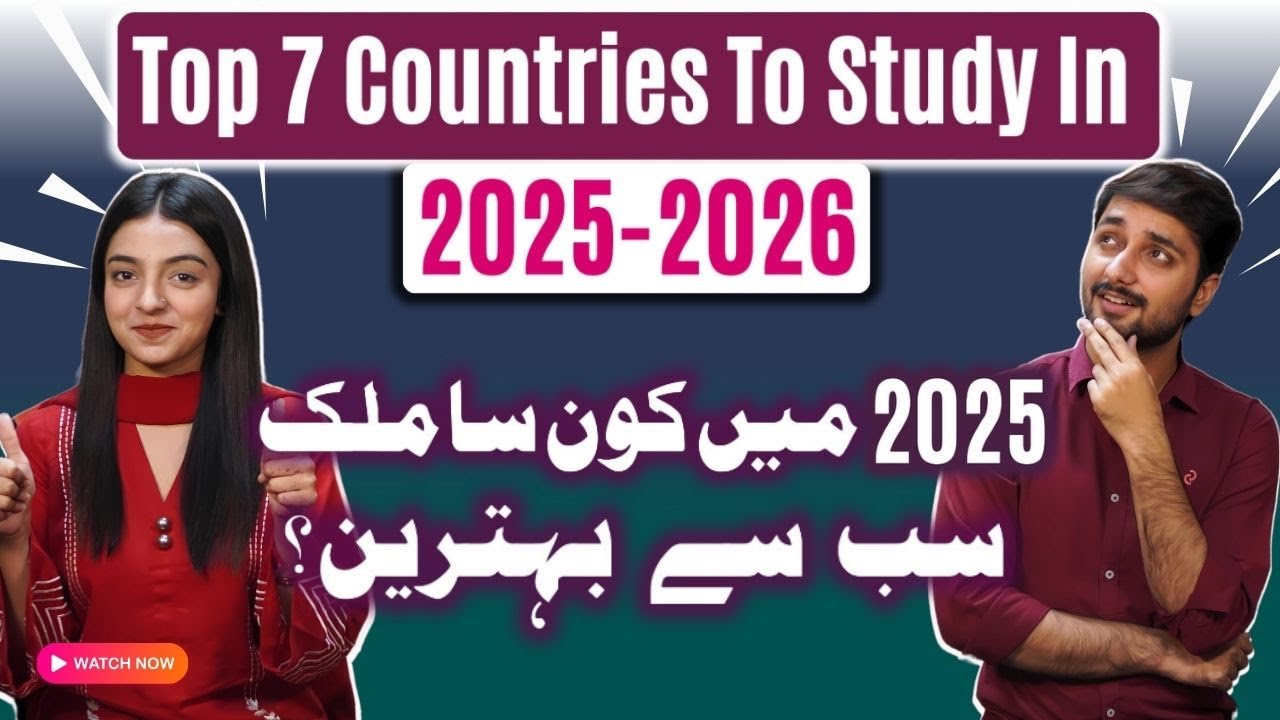 Top 7 Countries to Study Abroad in 2025 | Low Budget Study for International Students!