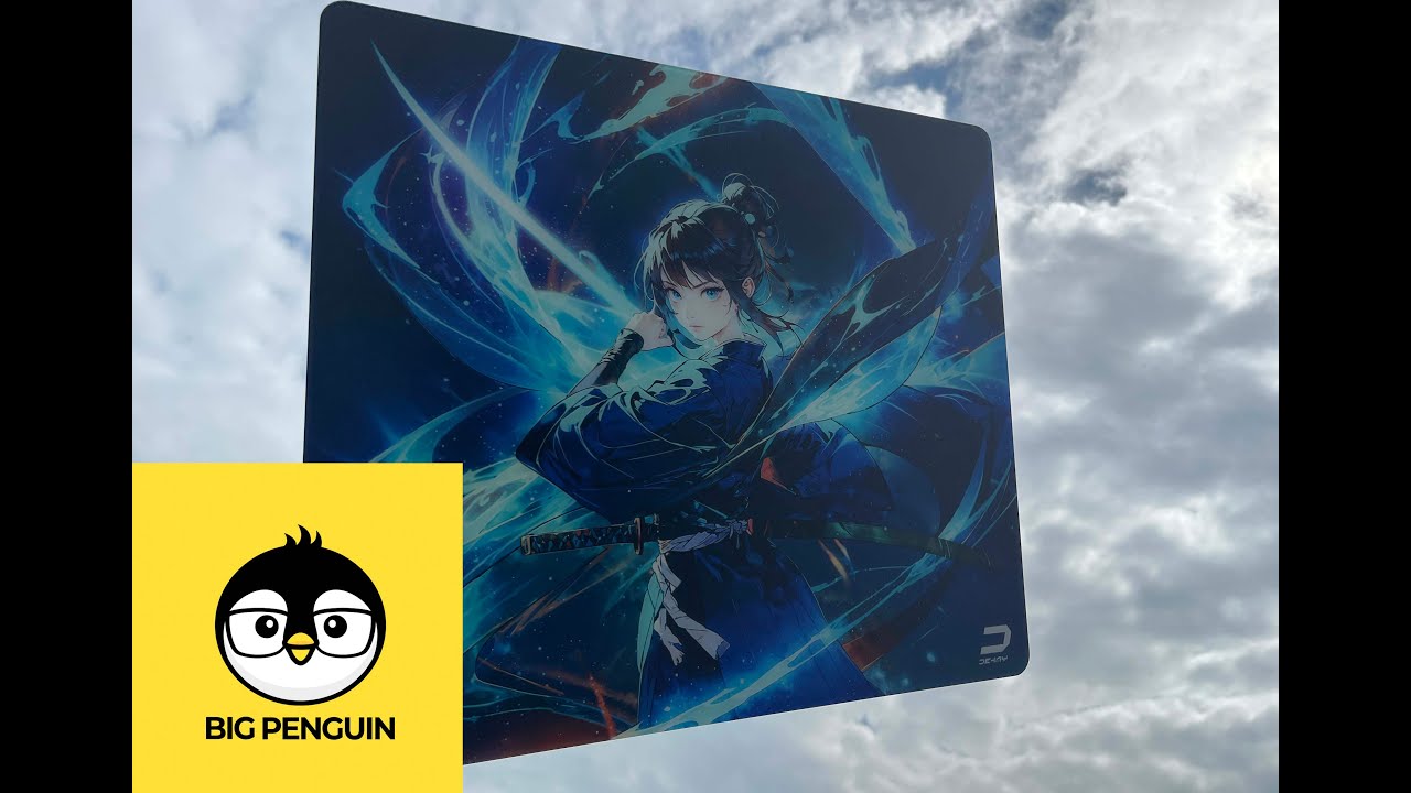 DEKAY REISHIN Balance and Dekay Zenshi PRO glass mouse pads with features from @bigpenguinstore