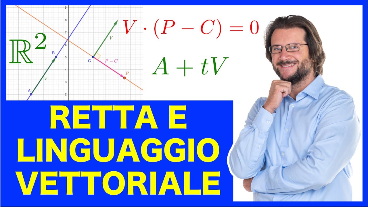 Retta e linguaggio vettoriale