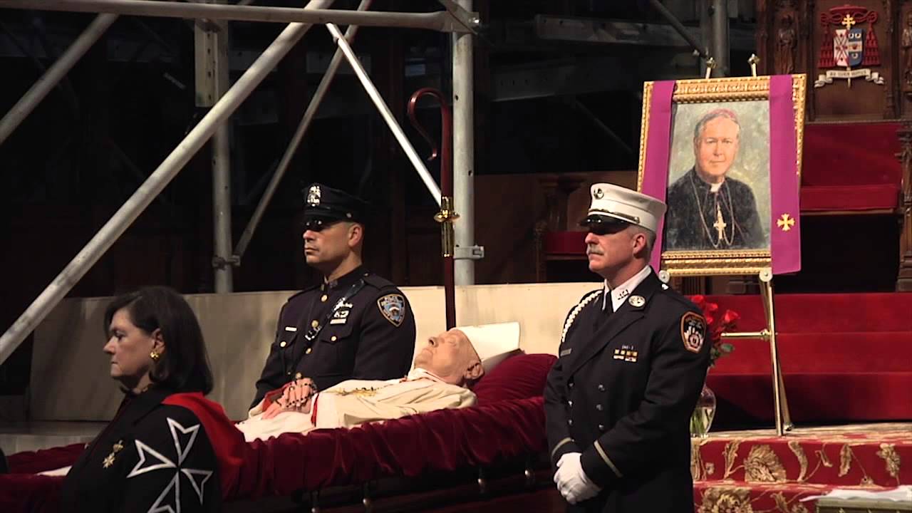 Mourners Pay Final Respects to Cardinal Egan