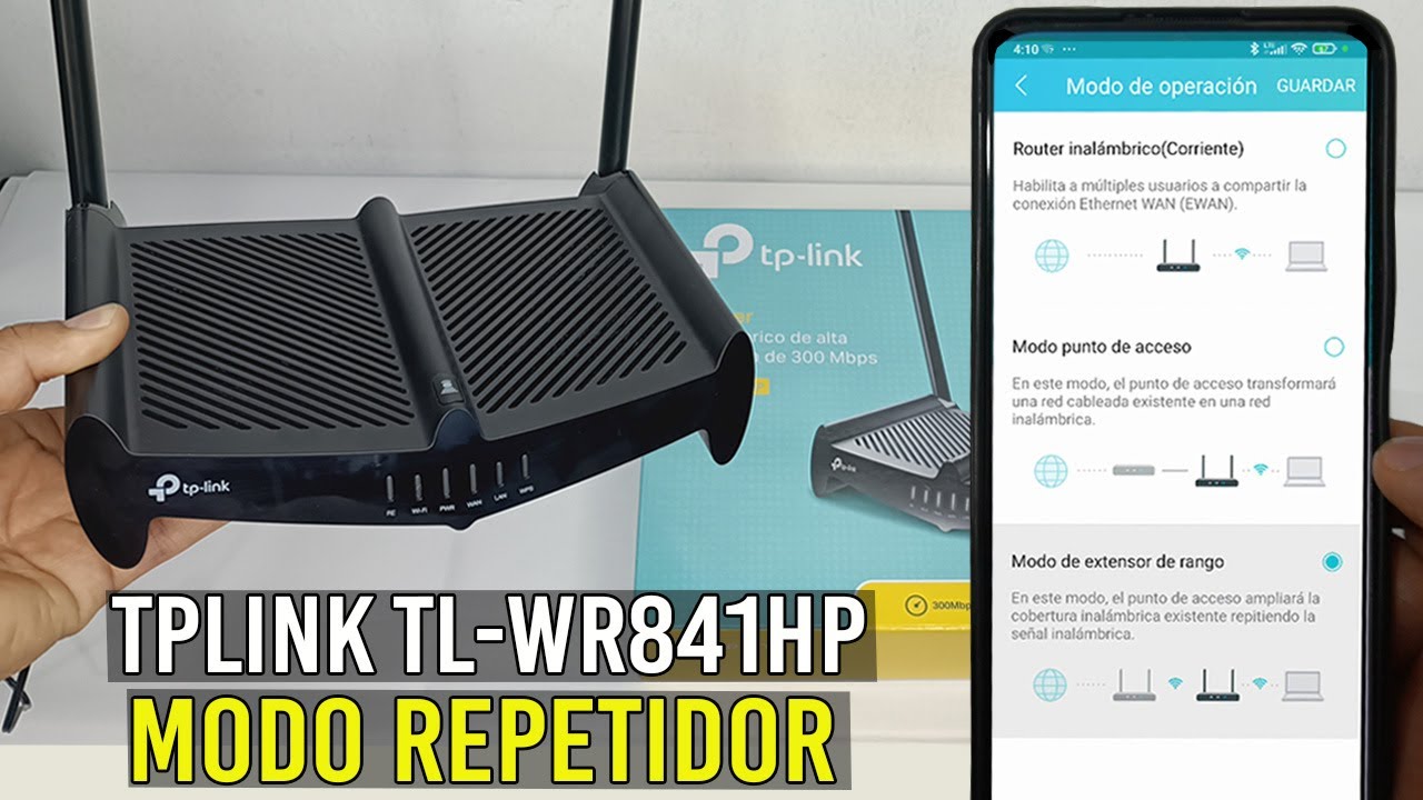 Cómo CONFIGURAR Router Rompe Muros TpLink en Modo REPETIDOR(Paso a Paso)