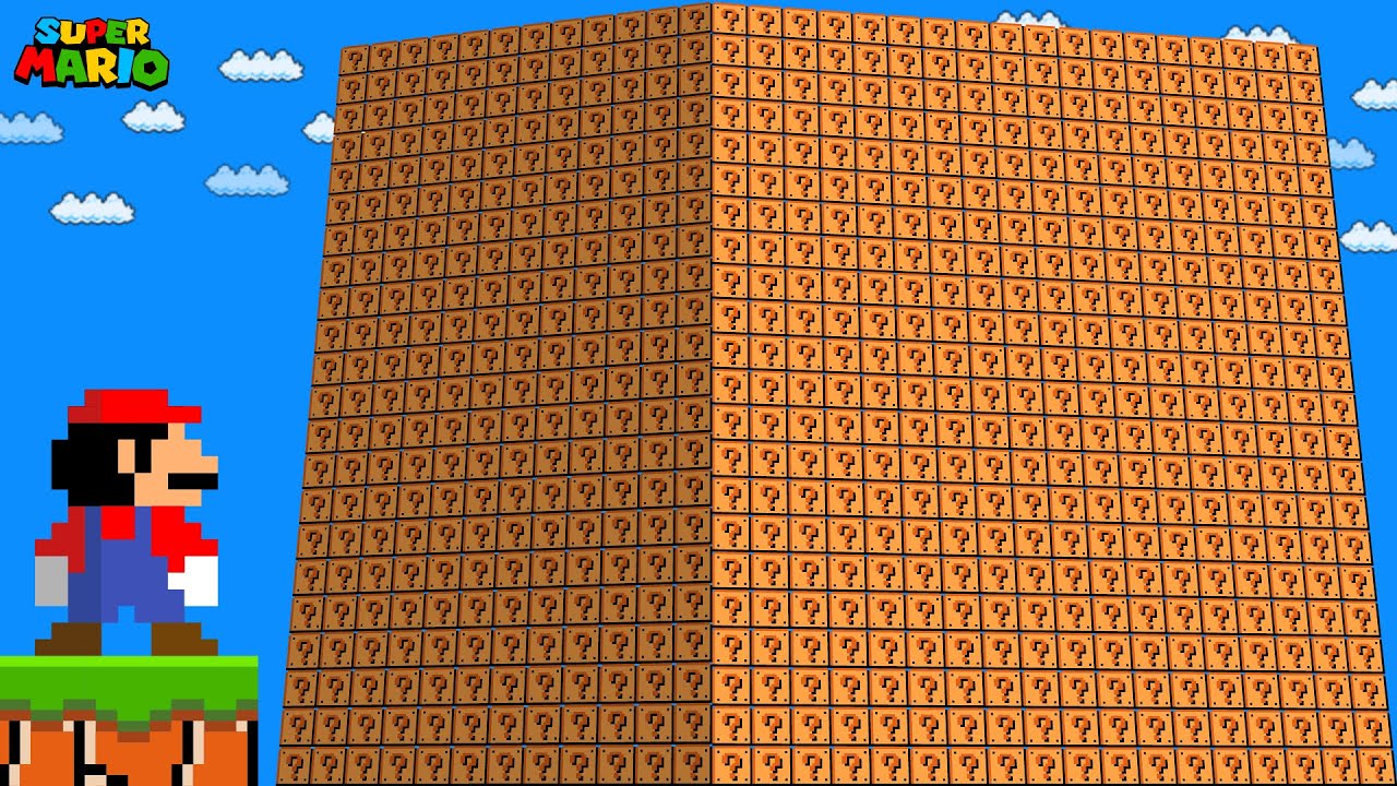 Cat Mario: Mario Has Many Lucky Blocks in Super Mario Bros.?