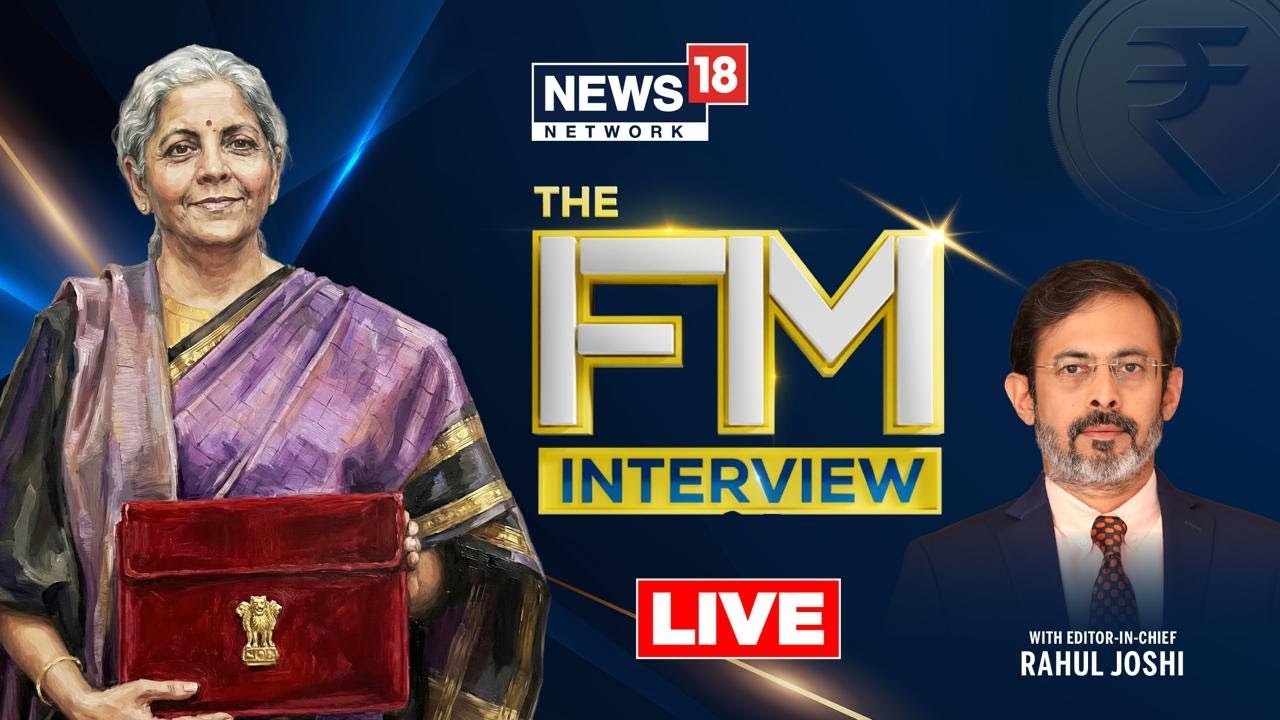 Nirmala Sitharaman Exclusive Interview LIVE | બજેટ બાદ નાણામંત્રી સાથે ખાસ વાતચીત | Rahul Joshi