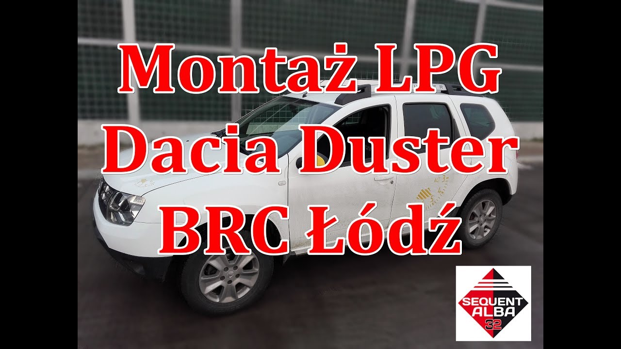 Montaż BRC Dacia Duster  1.6 105kM instalacja Sequent ALBA 32 od ARG Auto Gaz Ł&oacute;dź