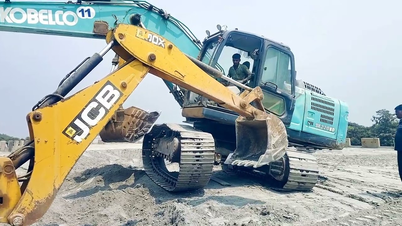 #Excavator #breakdown #National Highway work# Chennai Tamil Nadu