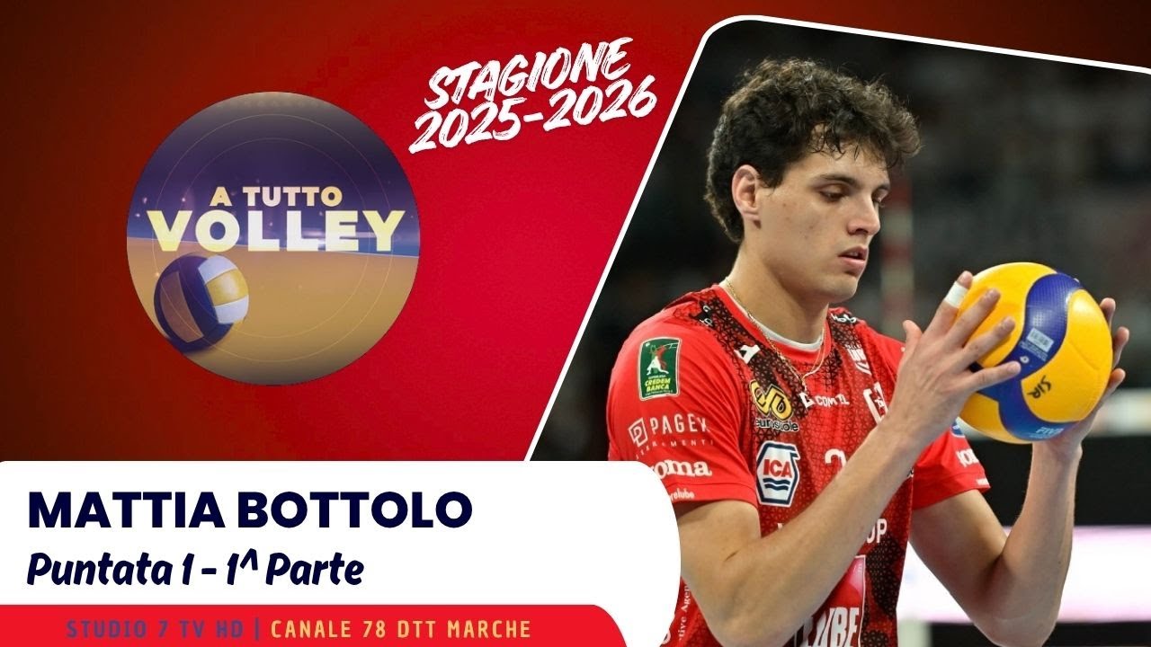 ATuttoVolley 22 10 25 Mattia Bottolo 1a Parte