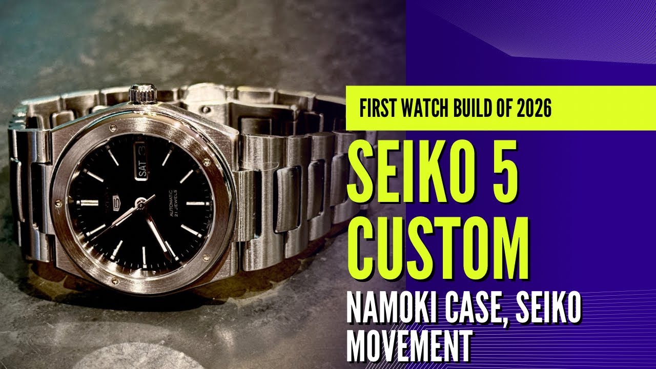 Seiko 5 Namoki, сборка декабрь 2025 г.