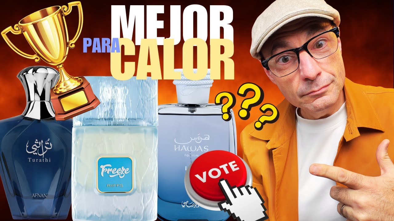 COMIENZA el TORNEO de perfumes &Aacute;RABES | VOTA los 3 MEJORES para el CALOR