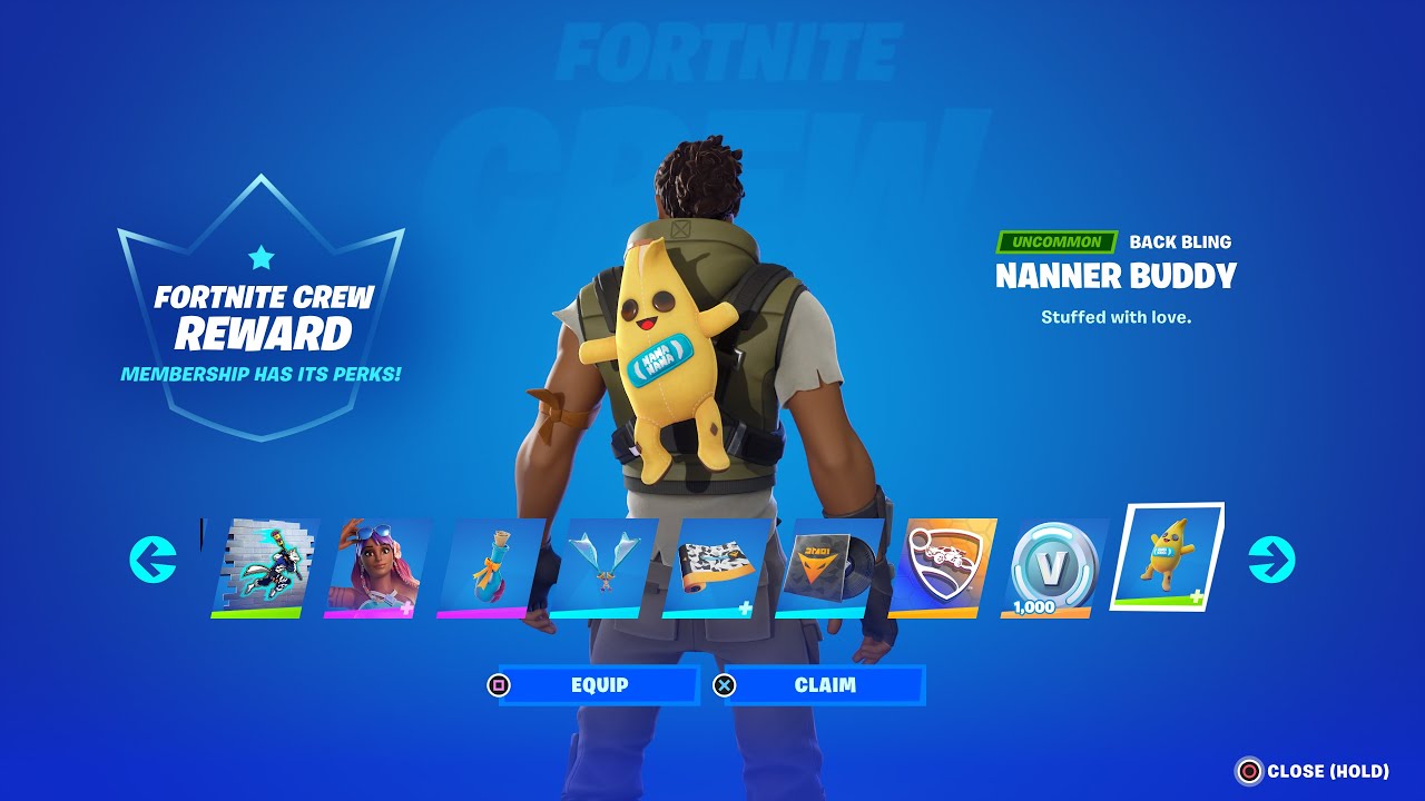 HOW TO GET NANNER BUDDY BACK BLING IN FORTNITE!