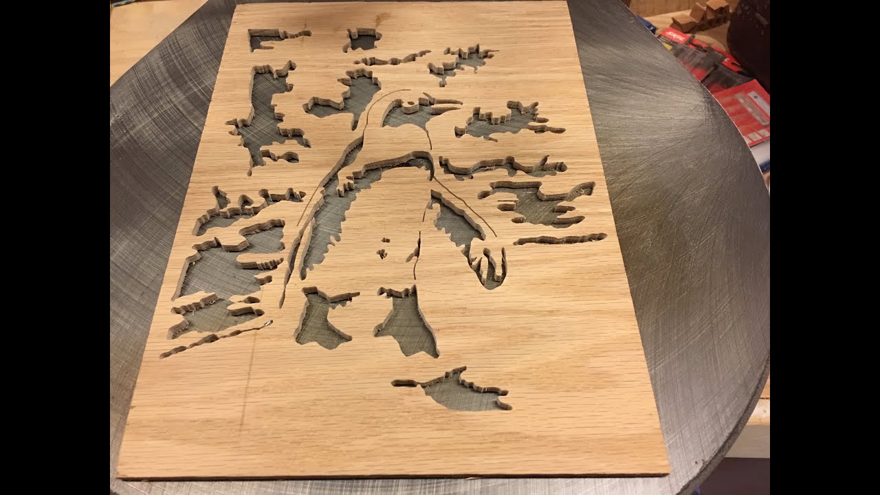Penguin - free scroll saw pattern