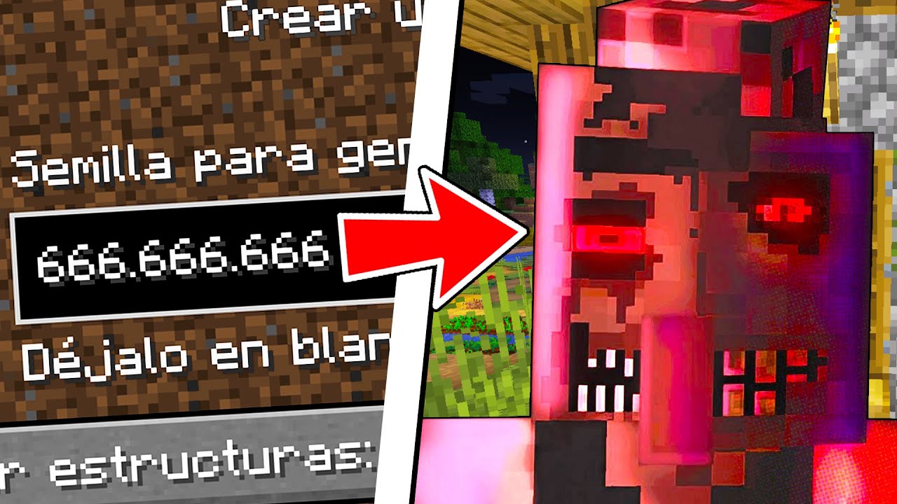 PROBE la SEMILLA MALDITA de MINECRAFT y NO DEBI HACERLO 💀😱