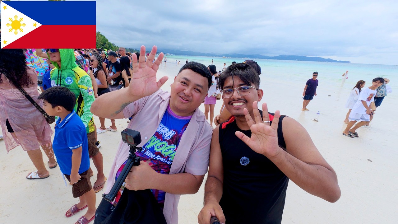 🇵🇭 We Met Mark Paragas At Ati-Atihan Festival Boracay 2026 😲