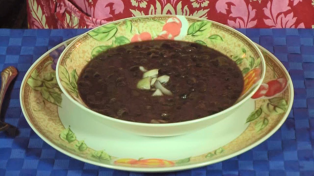 Кубинская черная фасоль