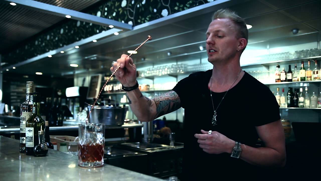 Old Gold Fashion - Cocktail med Robert Sandqvist