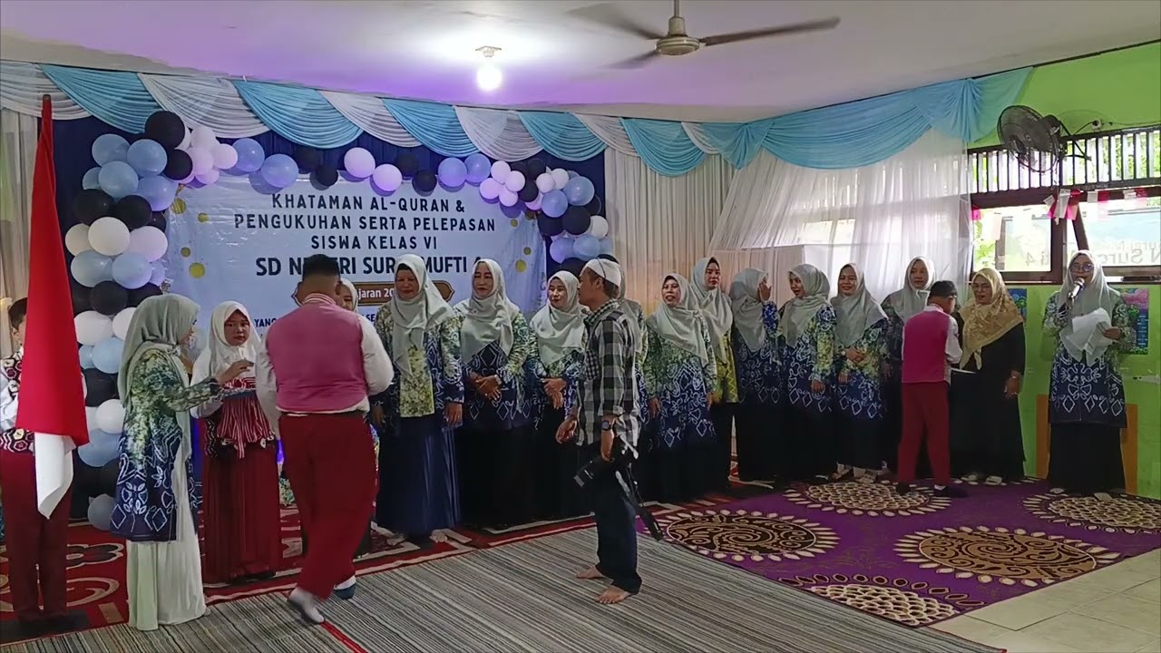 Pengukuhan kelas VI Tahun Ajaran 2024/2025