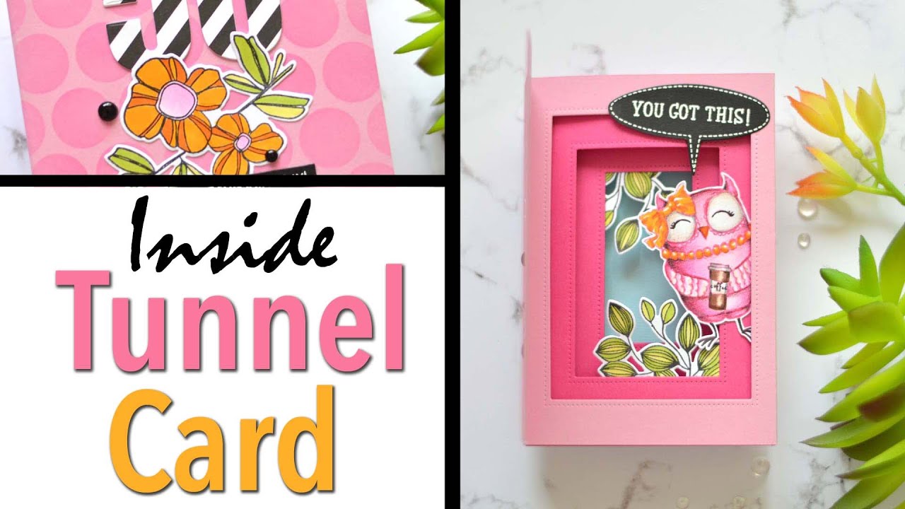 How to Make a Fun Inside Tunnel Card!