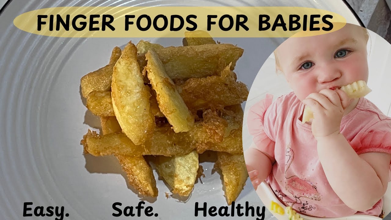 HEALTHY FINGER FOODS FOR BABIES ||  WEIGHT GAIN FOOD FOR BABY