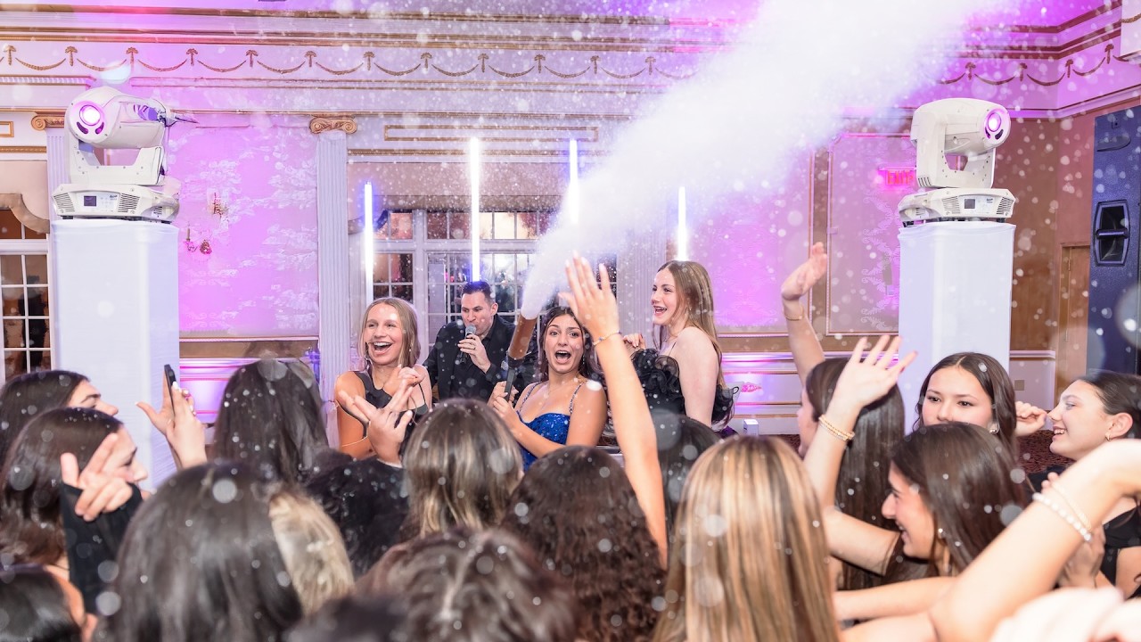 High Energy 16th Bday for Twins w/ DJ Taso ft Lighting, Sparks, & Co2 - Adelphia Restaurant & Events