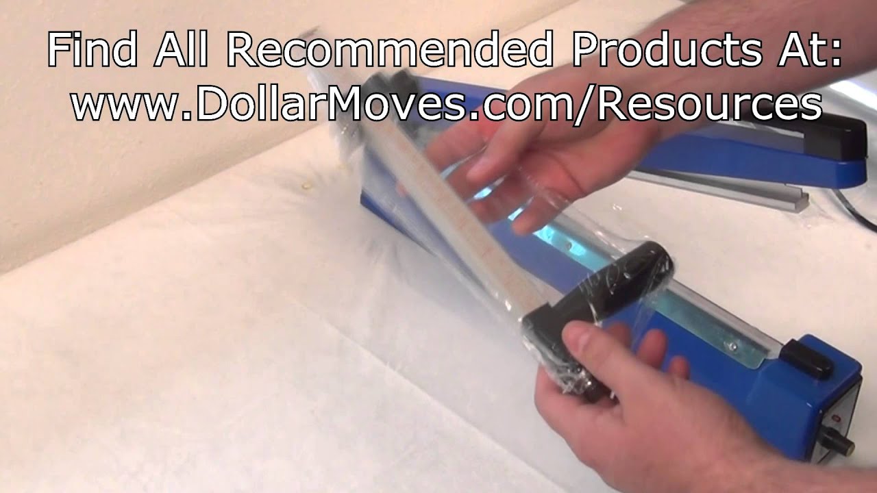 How To Use Shrink Wrap! | Impulse Sealer And Shrink Wrap Demo! | Preparing Items To Sell Online.