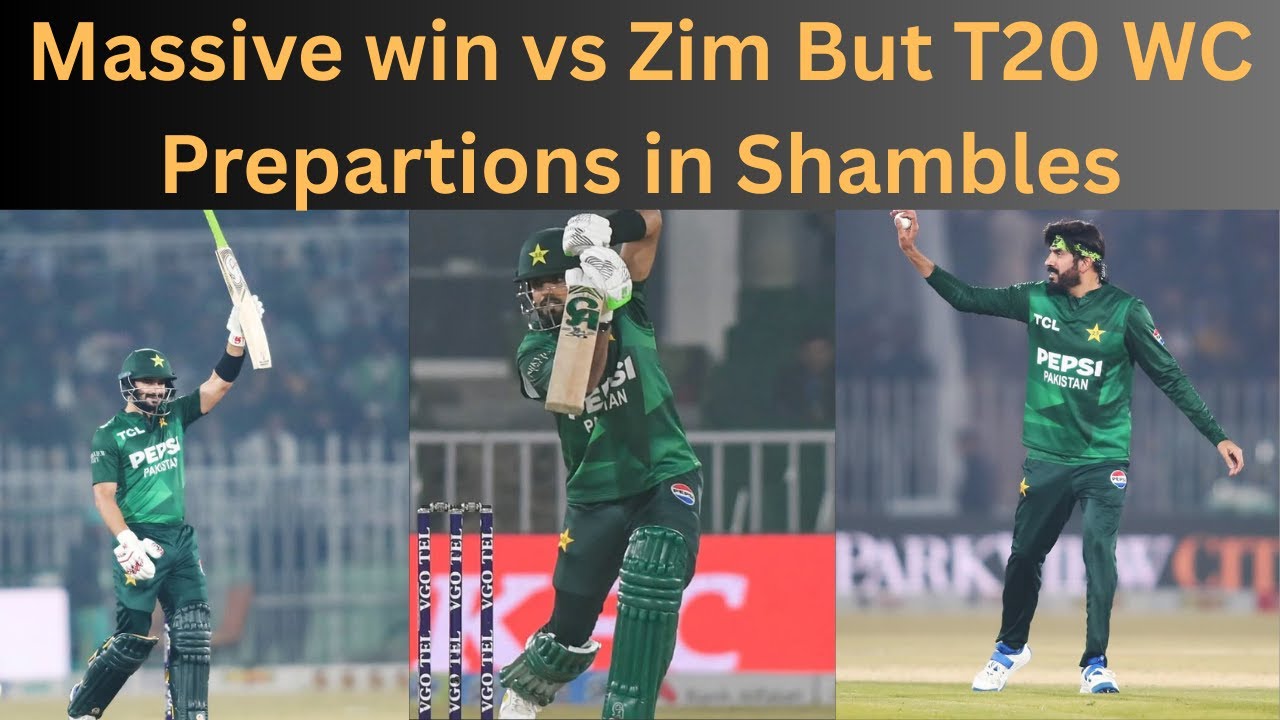 Pakistan Thrash Zimbabwe! But T20 WC Prep Looks Weak