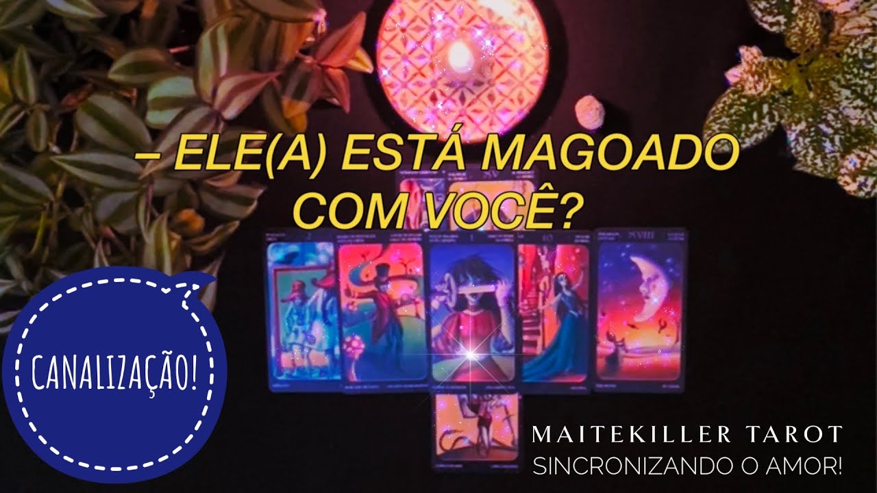 💌 Ele(a) está magoado com você? Qual motivo? Tarot Revela! Canalização! #tarotreading