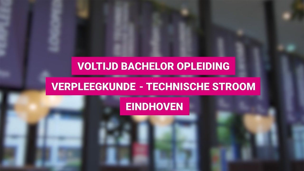 Voorlichting bacheloropleiding Verpleegkunde - Technische stroom | Fontys