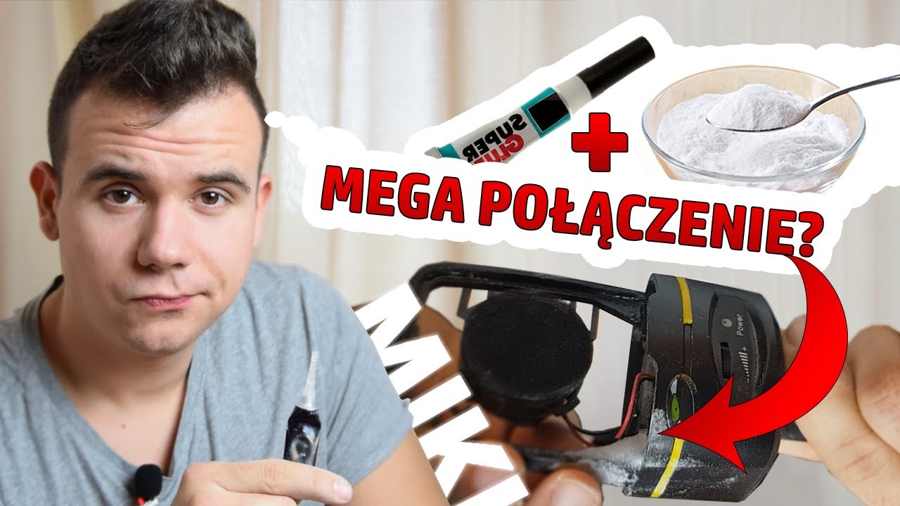 SUPER KLEJ - CZY SODA OCZYSZCZONA I SUPER GLUE DAJE NIESAMOWITE MOŻLIWOŚCI?
