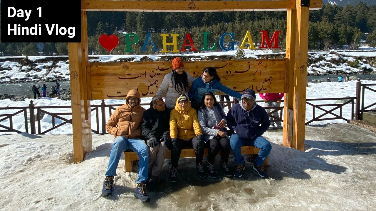 🥹 Our First Family Trip to Paradise on Earth - KASHMIR | Day 1 - Mumbai - Srinagar - Pahalgam