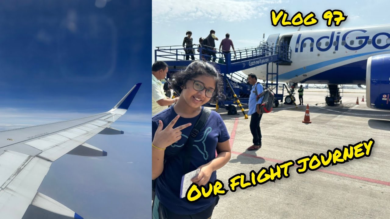 Hyderabad to Bagdogra II Flight journeyII #vlog97