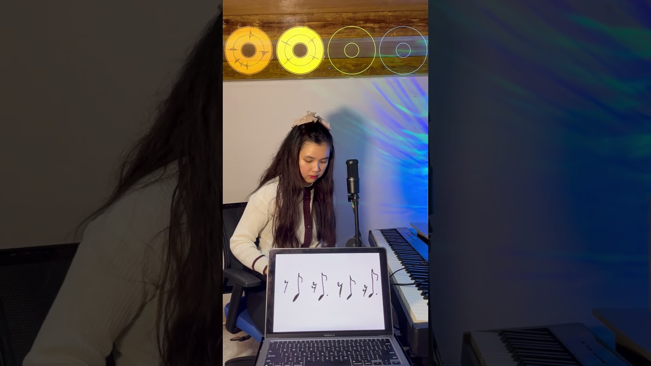 Combining this loop thing and rhythm notation 🎵 #loopypro #bodypercussion #rhythm