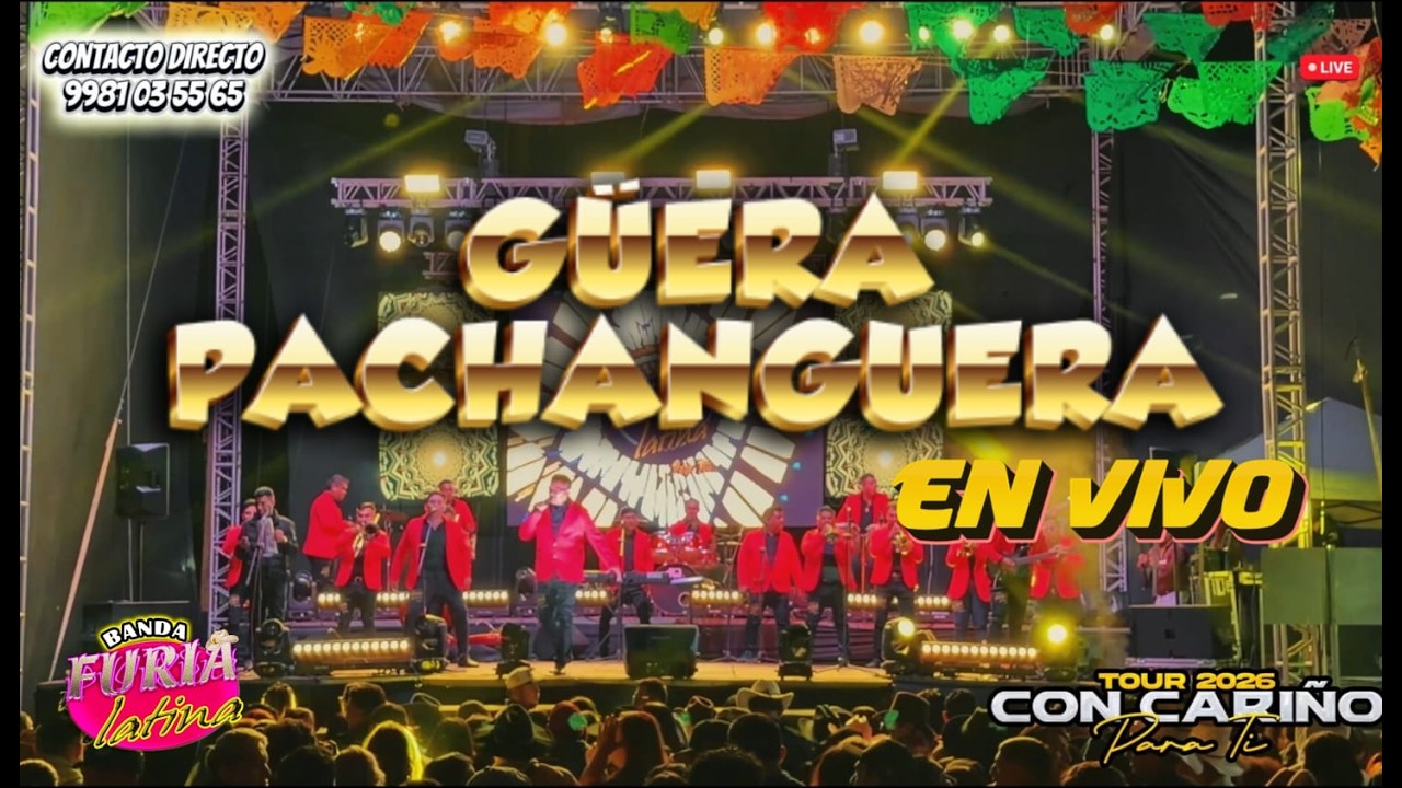 BANDA FURIA LATIN - G&Uuml;ERA PACHANGUERA (EN VIVO)