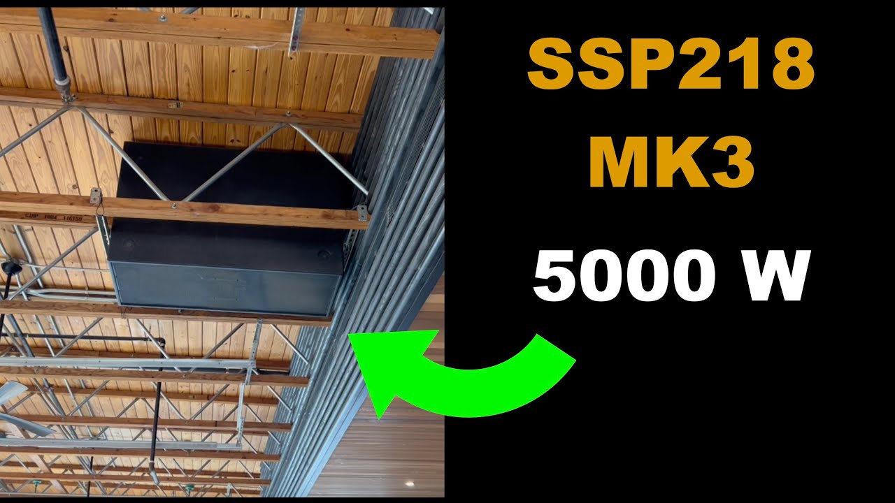 BASSBOSS SSP218 MK3 with 5000 Watts - Overview