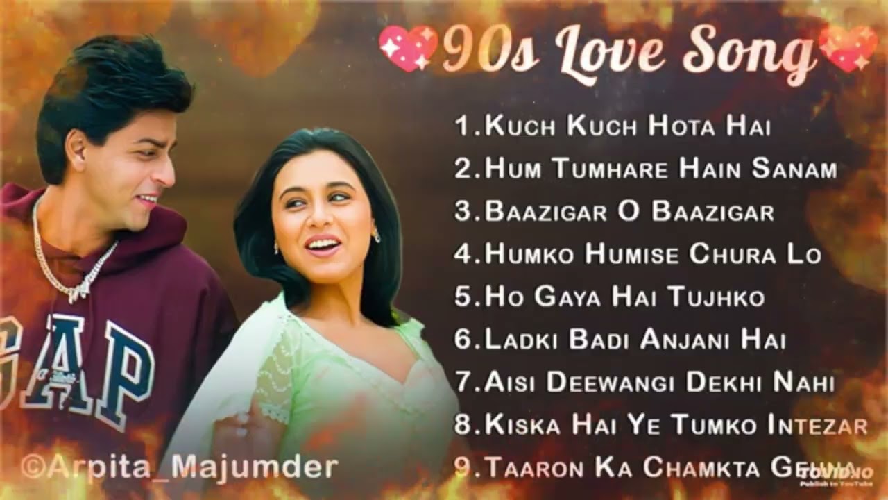 90&rsquo;S Love Hindi Songs🌺🌺90&rsquo;S Hit Songs 💘 Udit Narayan, Alka Yagnik, Kumar Sanu, Lata Mangeshkar